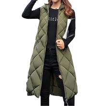 Günstige großhandel 2021 neue Herbst Winter Heißer verkauf weste frauen korean fashion casual warme frau jacke weibliche bisic weste 195