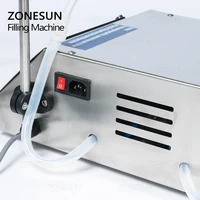 ZONESUN Filling Machine Botol Pompa Diafragma Botol Cair Semi Otomatis 3