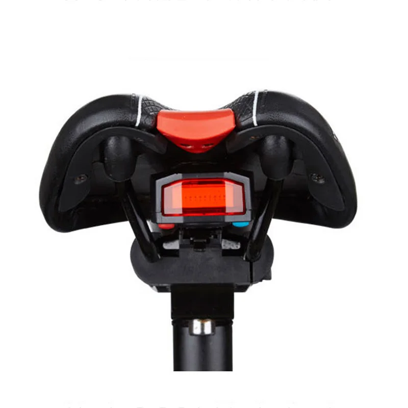 A3 Bicycle 4 In 1 Rear LED Tail Wireless Security Remote Control Lock Waterproof - Цвет: A3