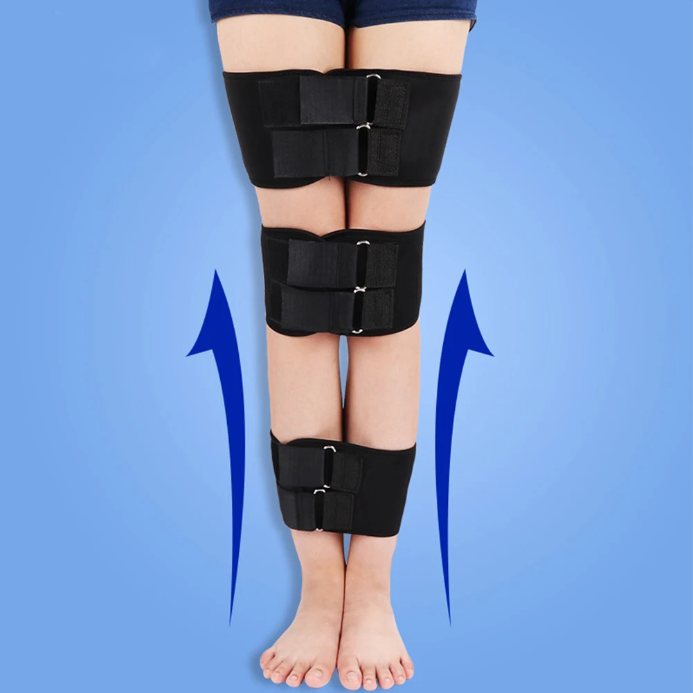 3 шт./компл. Портативный Bowlegs эластичный дышащий материал ортопедическая повязки выпрямления до колен с круглым X Тип Прочный Пояс для ног повязка на бедро Корректор осанки