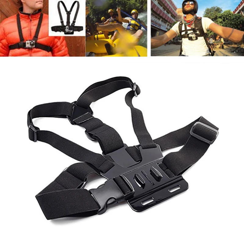 Correa de pecho de diseño para cámara deportiva, cinturón de montaje para Gopro Hero 4/3/2/1