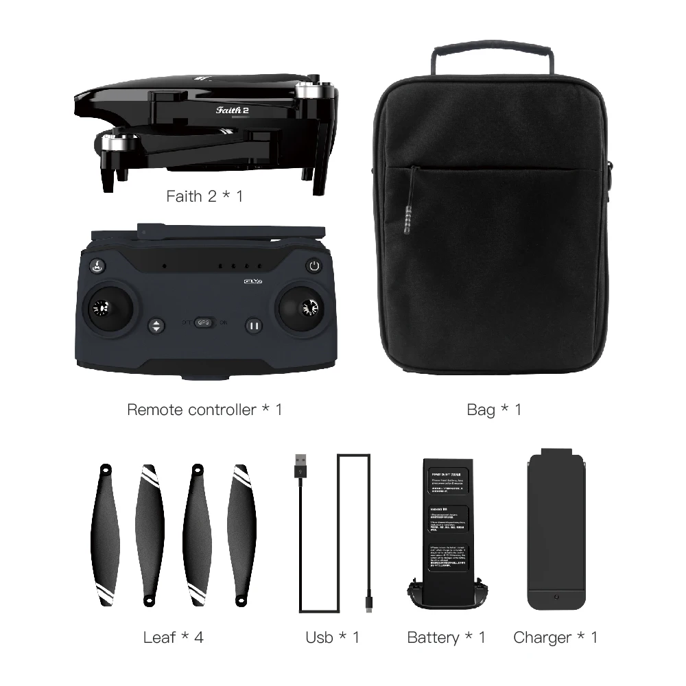 値下げ【展示品】 C-FLY Faith2 ドローン 機能充実 カメラ付 【公式通販】