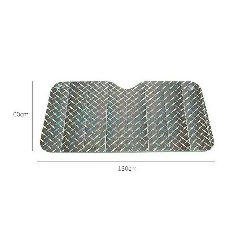 Foldable Laser Sunscreen Sun Block Car Windshield Visor Cover Sunshade Protector