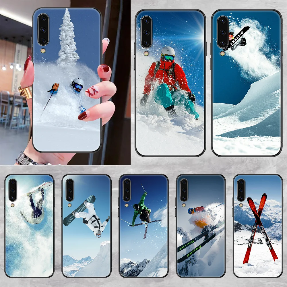 Чехол для телефона Samsung Galaxy A 3 5 7 8 10 20 21 30 40 50 51 70 71 E S 2016 2018 4G Черный силиконовый |