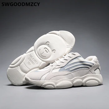 

dad shoes harajuku shoes high fashion vulcanized shoes breathable luxury sneakers men zapatillas hombre casual schoenen mannen