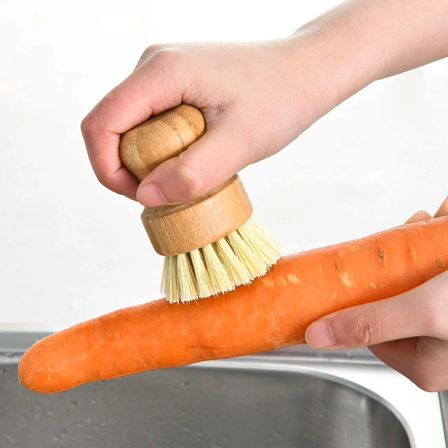 2 Spazzole Per Wok In Bambù UPKOCH - Per Pulizia Pentole, Cucina Casa E Ristorante - Foto 7