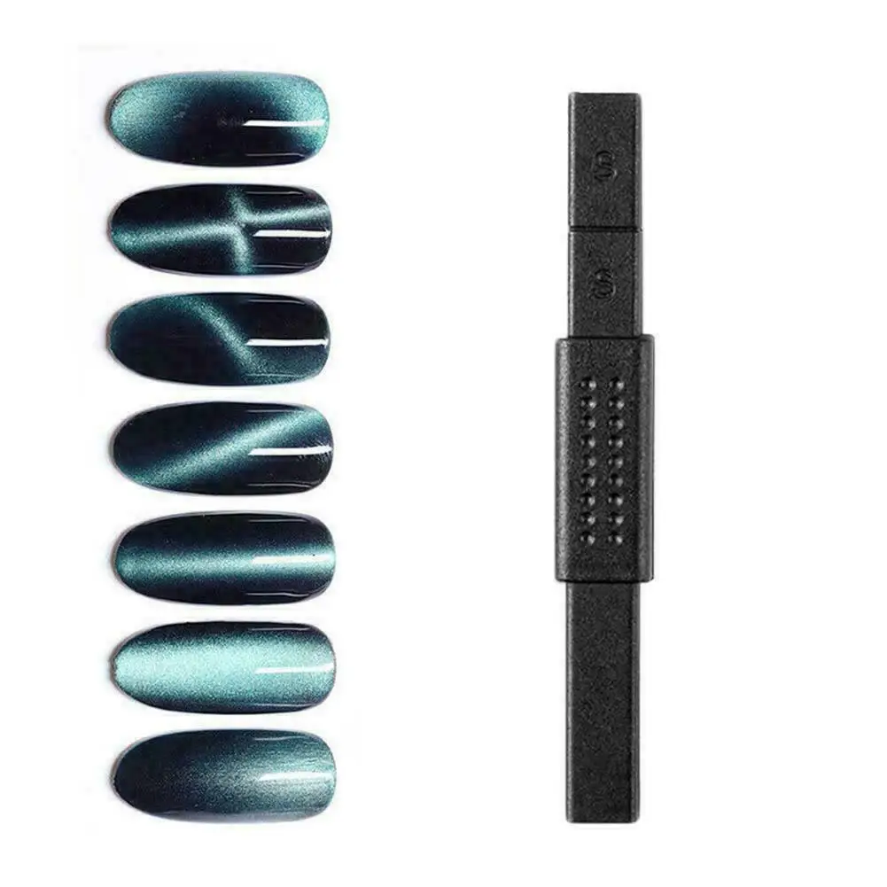 3D магнит кошачий глаз для дизайна ногтей магнитный эффект сильная Магнитная