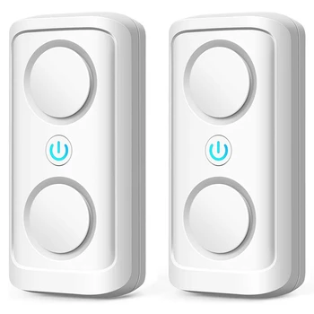 

2PCS Ultrasonic Pest Repeller, Pest Control Reject Devices Electronic US Plug in Repellent Defender Home Indoor
