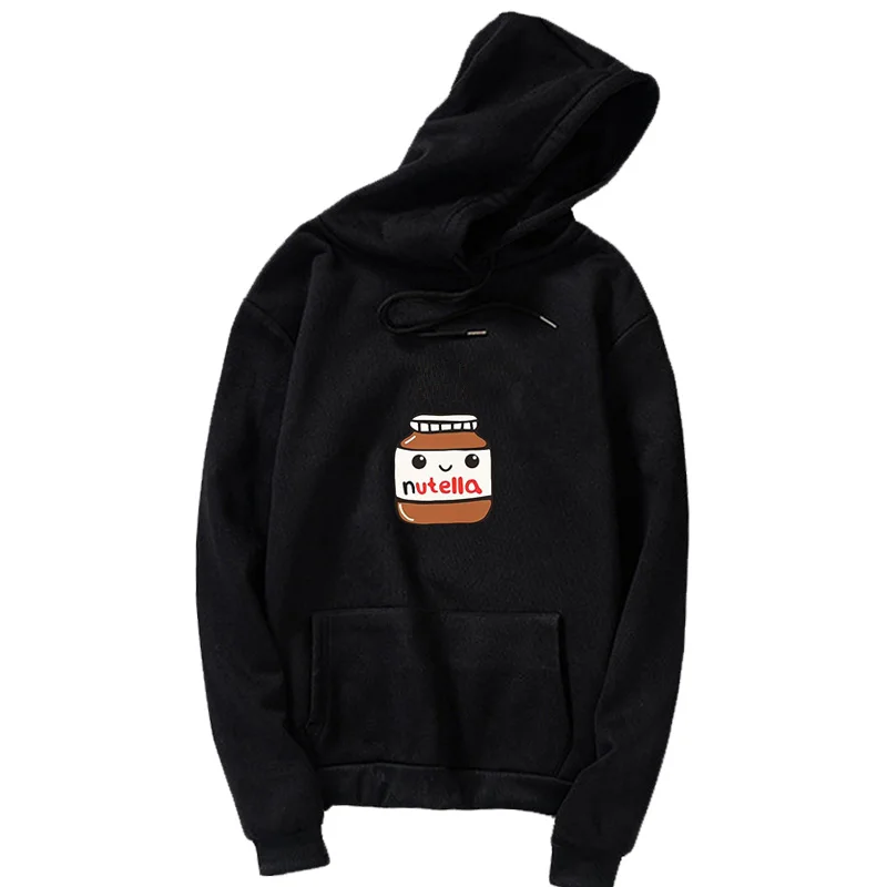 Новая Толстовка Харадзюку милые толстовки корейская мода You Are My Nutella напечатанная Kawaii Толстовка KPOP Befree moletom feminino rop