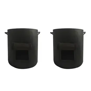 

7 Gallon Smart Potato Bags Window Vegetable Bags with Handles for Potato H55A