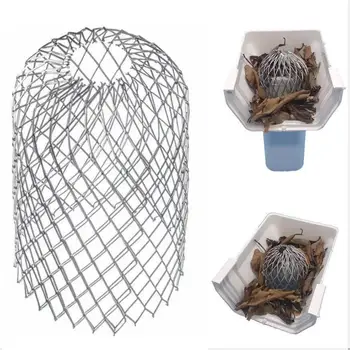 

Roof Gutter Guard Filters 15CM Expand Aluminum Filter Strainer Stops Blockage Leaf Drains Debris Drain Net Cover