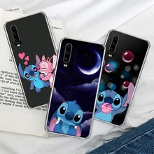 

Cartoon Cute Stich Stitch Phone Case For Honor 20 Pro 10 10i 9 8 8A 8S 8X 7A 7S 7X Capa Huawei P Smart 2021 Y9S Y5 Y6 Y7 Y9 Cove