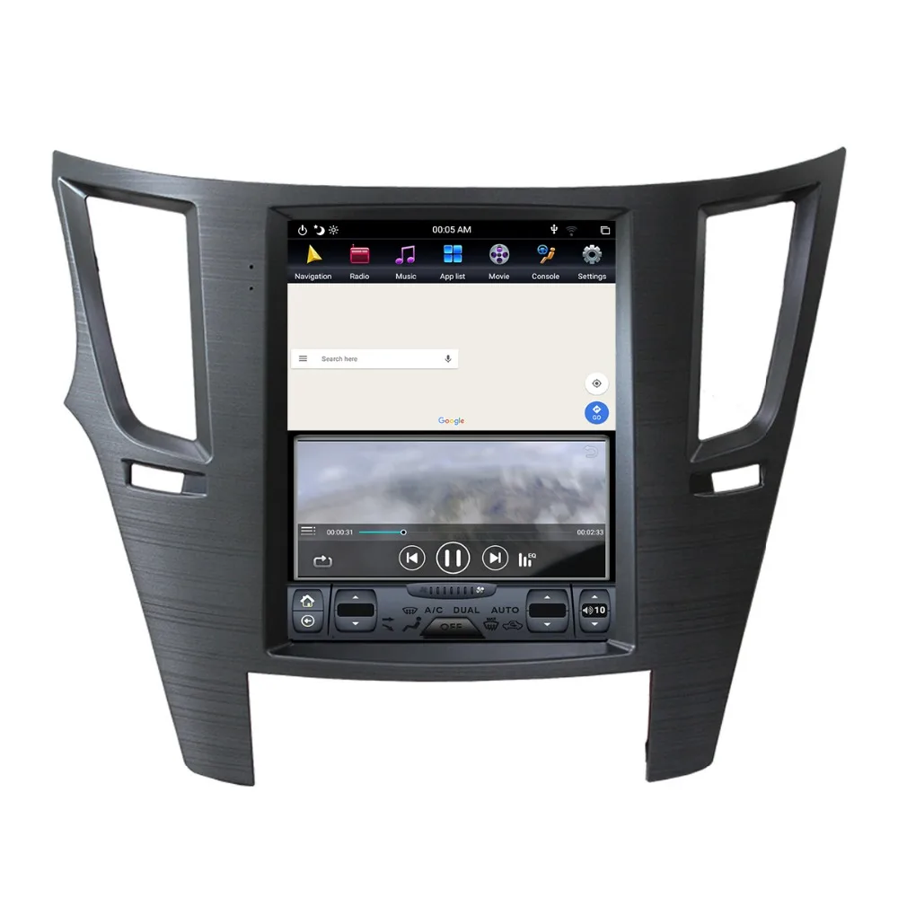 Android 9,0 Tesla вертикальный экран Автомобильный плеер gps навигация для Subaru Legacy Outback 2009- аудио dvd-плеер 1920*1080
