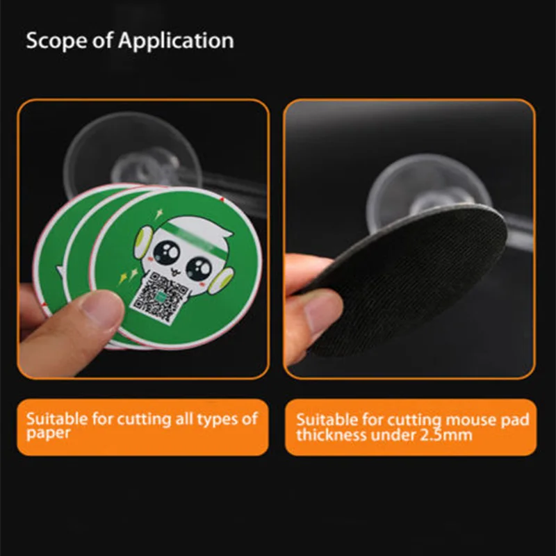 Размер резки регулируемый круглый вращающийся резак для графической бумаги нож