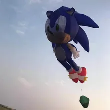 Высокое качество 3D Обезьяна мягкий воздушный змей с ручкой линия уличные игрушки Вэйфан воздушный змей в виде животного колесо Рипстоп нейлон Осьминог Новинка