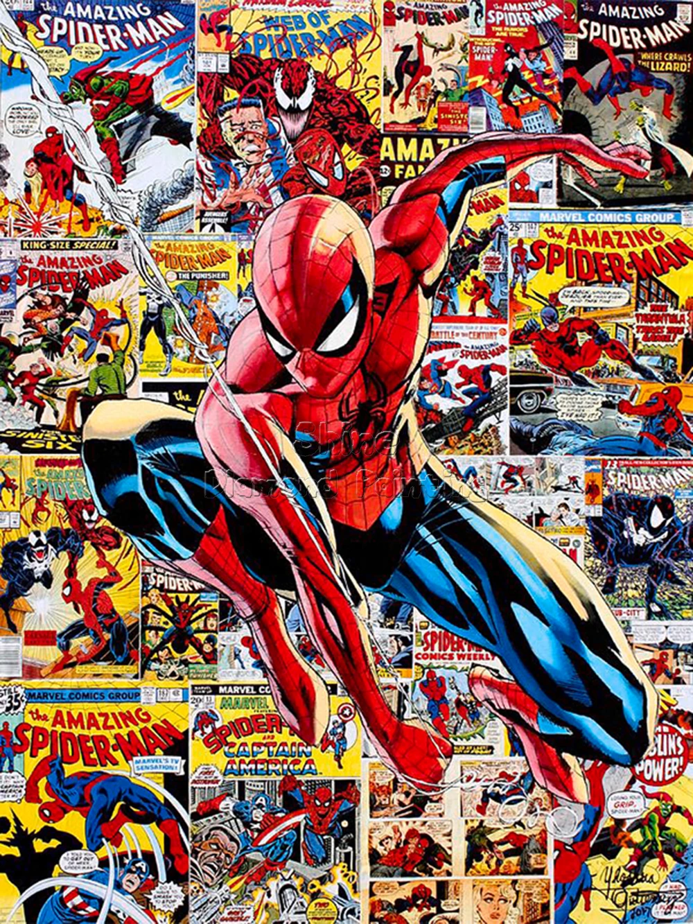 5D diamond painting Marvel Spider-Man DIY Full Diamond Decor 6d80