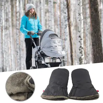 

2pcs Stroller Gloves Hand Muff Baby Pushchair Waterproof Pram Accessory Mitten Environmental Protection and Durability