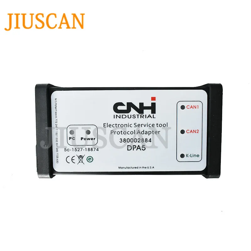 JIUSCAN New голландский электронный сервис инструменты(CNH EST 9,0 инженерный уровень)+ процедура диагностики+ белый CNH DPA5diagnostic