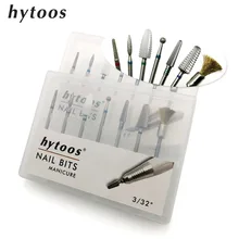 7 HYTOOS Pçs/set Carboneto de Diamante Prego Broca Set 3/32