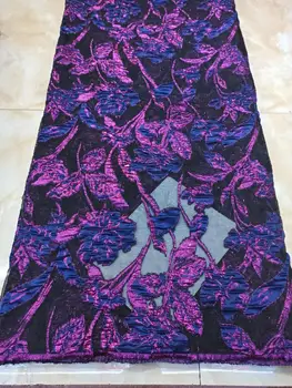 

NEW Organza jacquard african lace fabric 2020 high quality lace french mesh fabric sequins nigerian swiss lace fabrics for dress