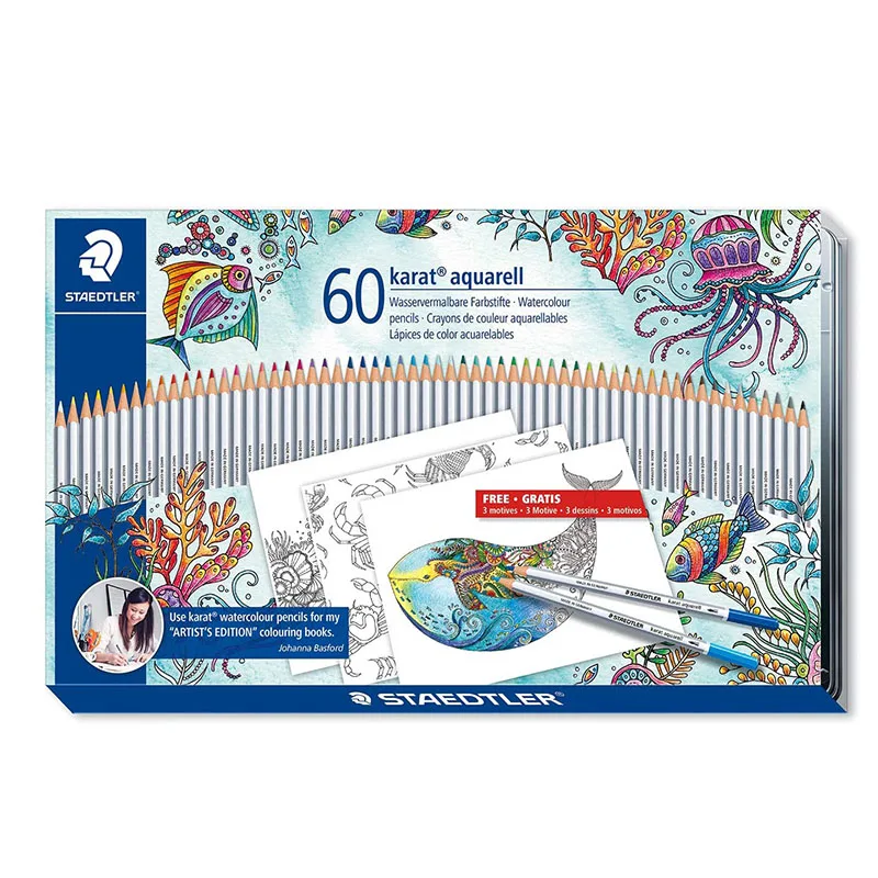 Staedtler Karat Aquarell 125 Professional Watercolour Pencils Tin