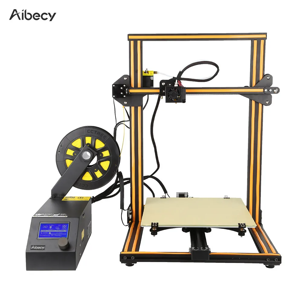 Распродажа CR-10 3d Принтер Комплект 80-200 3d принтер s 3D сверло 300*300*400 мм размер печати алюминиевая рама с 200 г нити