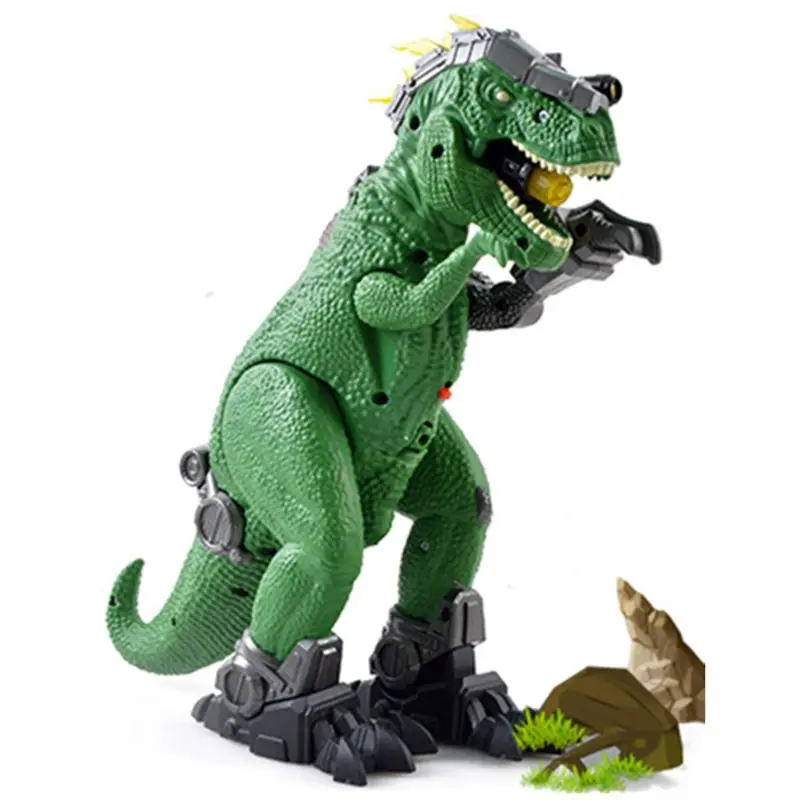Mechanical T-Rex Dinosaur Electric Toy Large Walking Dragon Toy With Light Sound