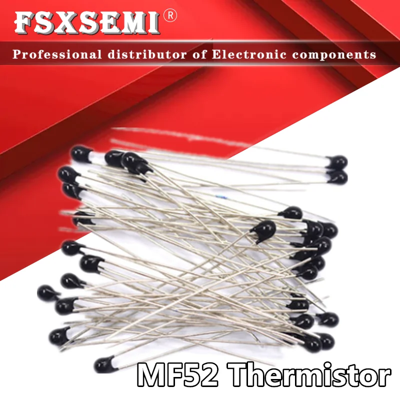 Терморезистор MF52AT MF52 B 3950 K 3270K 3470K NTC 5% 1K 2K 2 3K 4 7 5K 10K 20K 47K 50 100K 20 шт. | Электронные