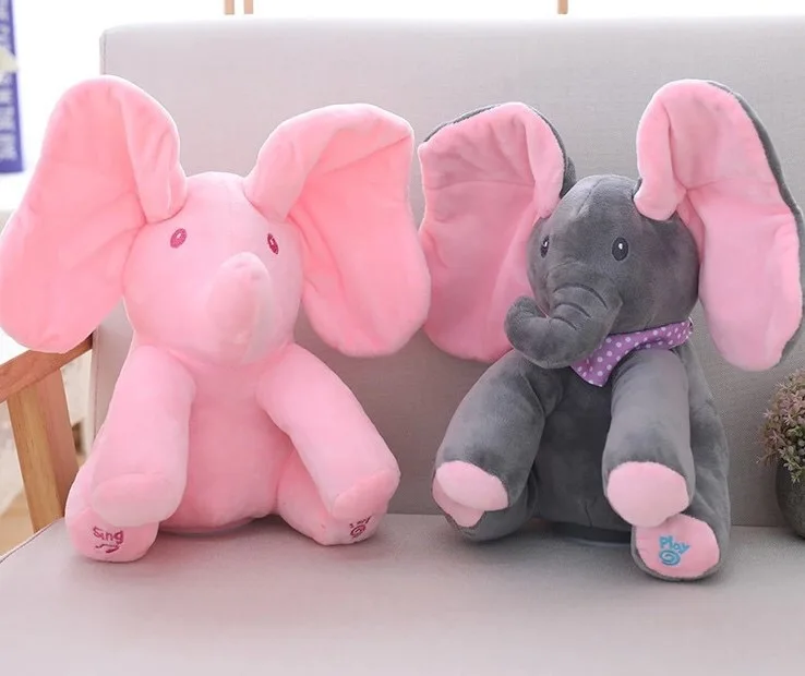 

Cross Border Celebrity Style Hide Music Cat Large Fly like Plush Toys Animated Singing Birthday Creative Gift Toy Foreign Trade