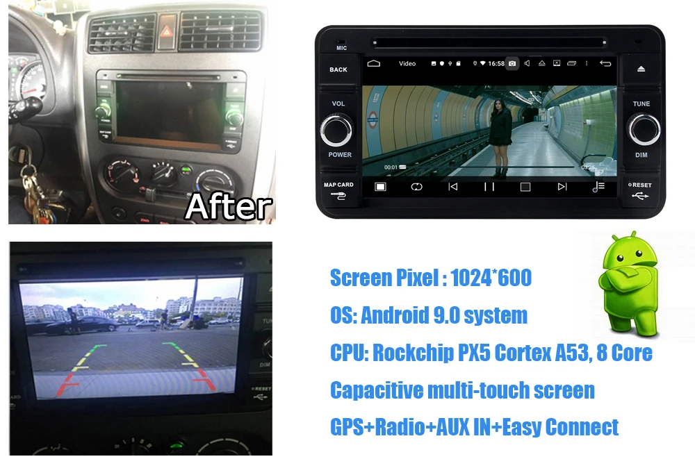 Liandlee Android 9,0 для Suzuki Jimny 2007~ 2013 для стерео-Радио автомобильной Wifi камеры Зеркало Ссылка Carplay gps навигационная карта навигация медиа