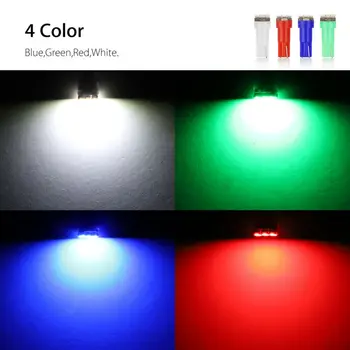 

Gauge Car Light Dashboard Light Bulb 12V 5mm X 18mm 40pc/Set Wedge LED