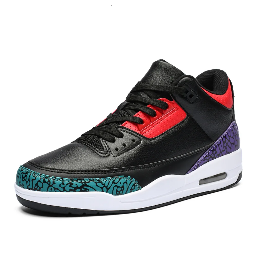 

2019 New Arrival Multicolor Rainbow Sports Basketball Shoes High Quality Men Trainers Designer Sneakers Zapatos Hombre