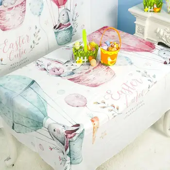 

Easter Printing Table Cover Decorative Tablecloth for Party 150*180cm