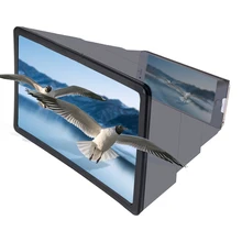 8,2 ''ПВХ объектив HD Мобильный увеличитель для экрана телефона 3D видео усилитель легкое складывающееся увеличительное стекло прочный