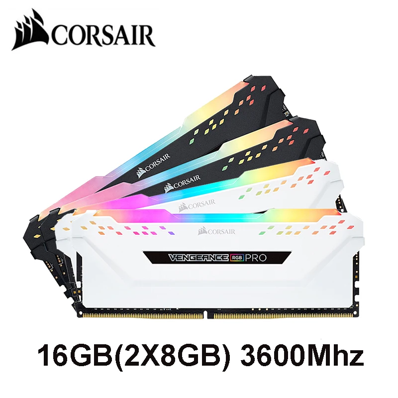 Модуль памяти CORSAIR Vengeance RGB PRO RAM 16 Гб 2x8 ГБ двухканальный DDR4 PC4 3000 МГц 3200 3600 DIMM |