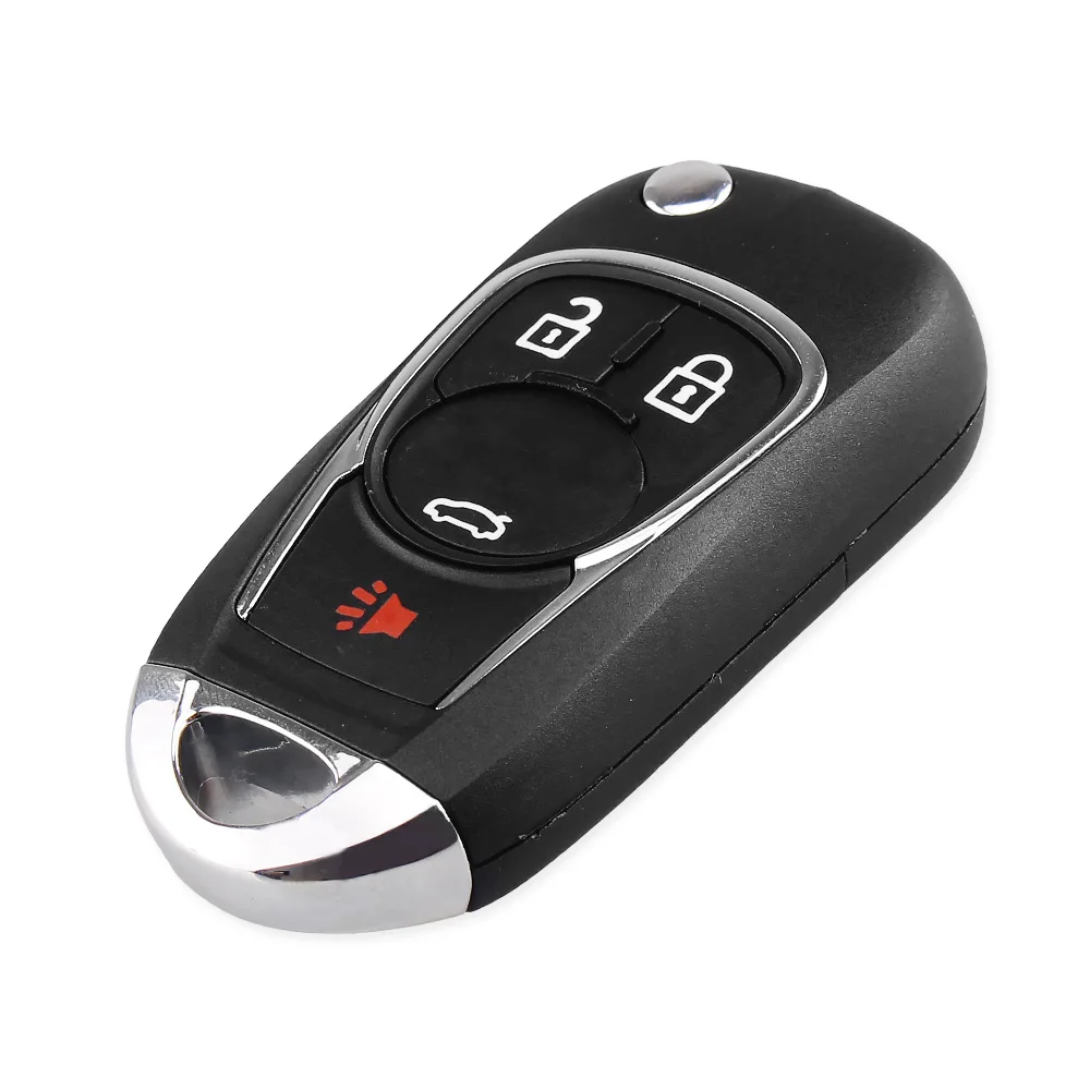 KEYYOU 3 кнопки складной пульт дистанционного ключа автомобиля чехол для Chevrolet Camaro/Cruze/Equinox/Impala/Malibu/Sonic с логотипом