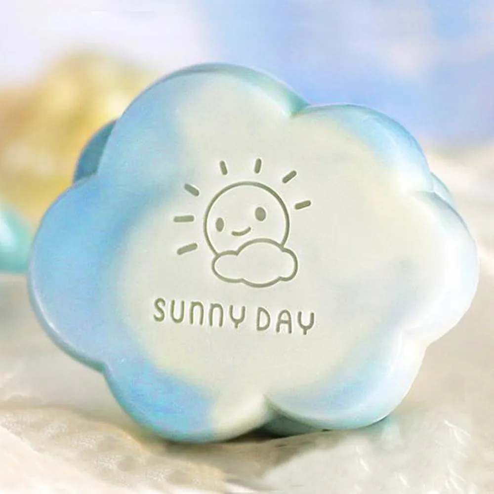 

Sunny Day Creative Text Soap Making Stamp Transpar Natural Handmade Soap Stamps With Handle Acrylic Stamp Custom Sun Clouds