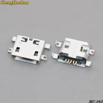 

100pcs micro 5P usb connector charging port for Lenovo IdeaTab S6000F S6000 phone charging tail port,USB jack connector socket