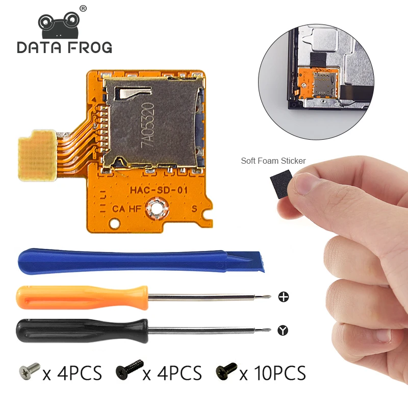 Data Frog Micro Card Slot Compatible Nintendo Switch Ns