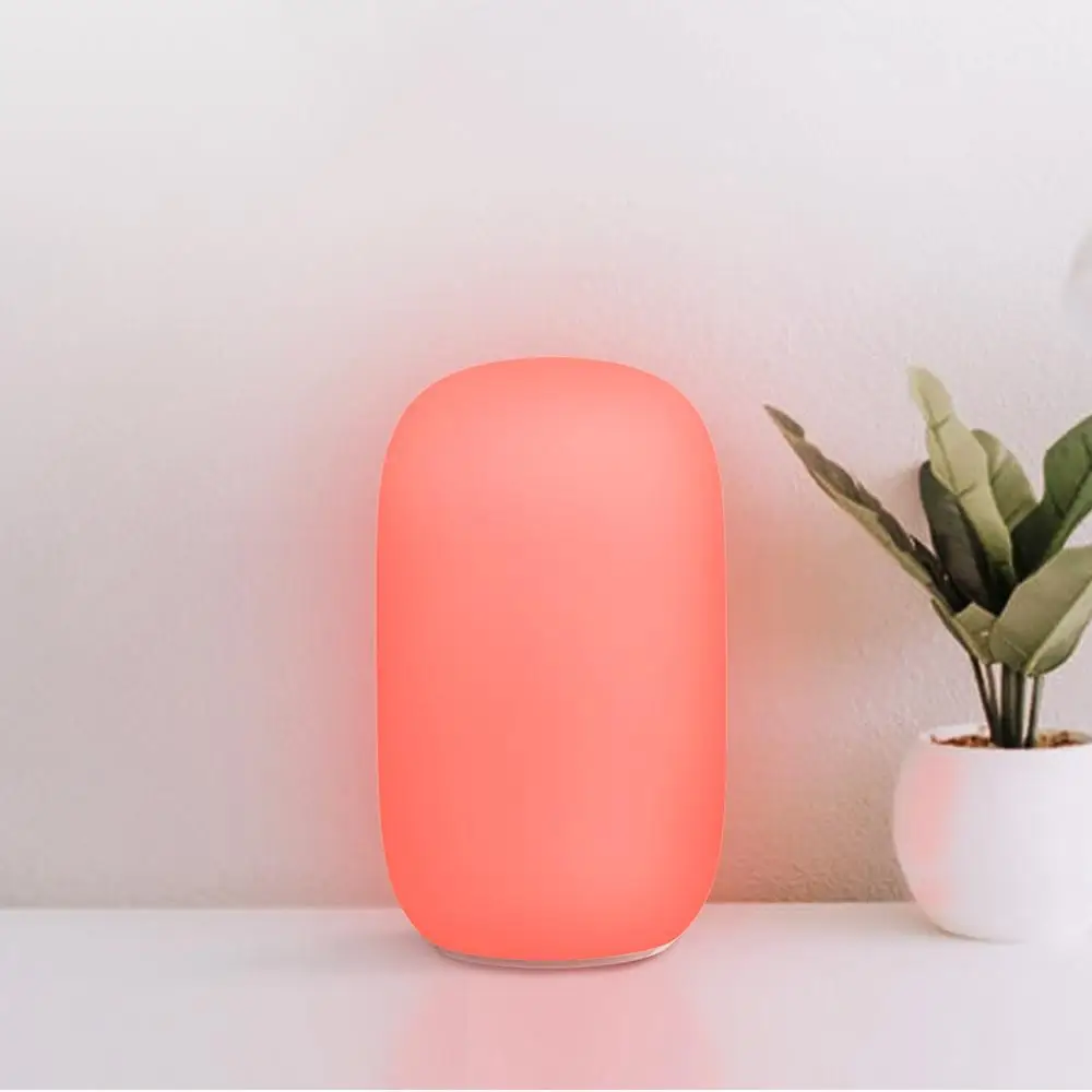 Xiaomi Qualitell спальный светильник с поддержкой сна, прикроватная лампа, перезаряжаемый спальный светильник светодиодный мягкий светильник, Ночной светильник, большая настольная лампа