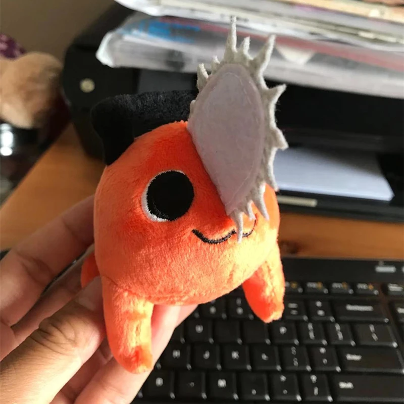Anime Chainsaw Man Pochita Cosplay Cute Plush Doll Key Chain Stuffed Pendant Toy 10cm Keychains Anime Chainsaw Man Pochita Cosplay Cute Plush Doll Key Chain Stuffed Pendant Toy 10cm Keychains