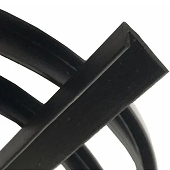 

1pcs Car Side Door Window Trim Edge Black Seal Strip Moulding Decor Accessories