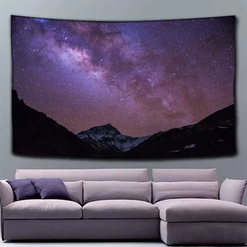 

Starry Sky Space Tapestry Wall Hanging Cheap Large Psychedelic Star Tapestry Wall for Bedroom Beach Towel