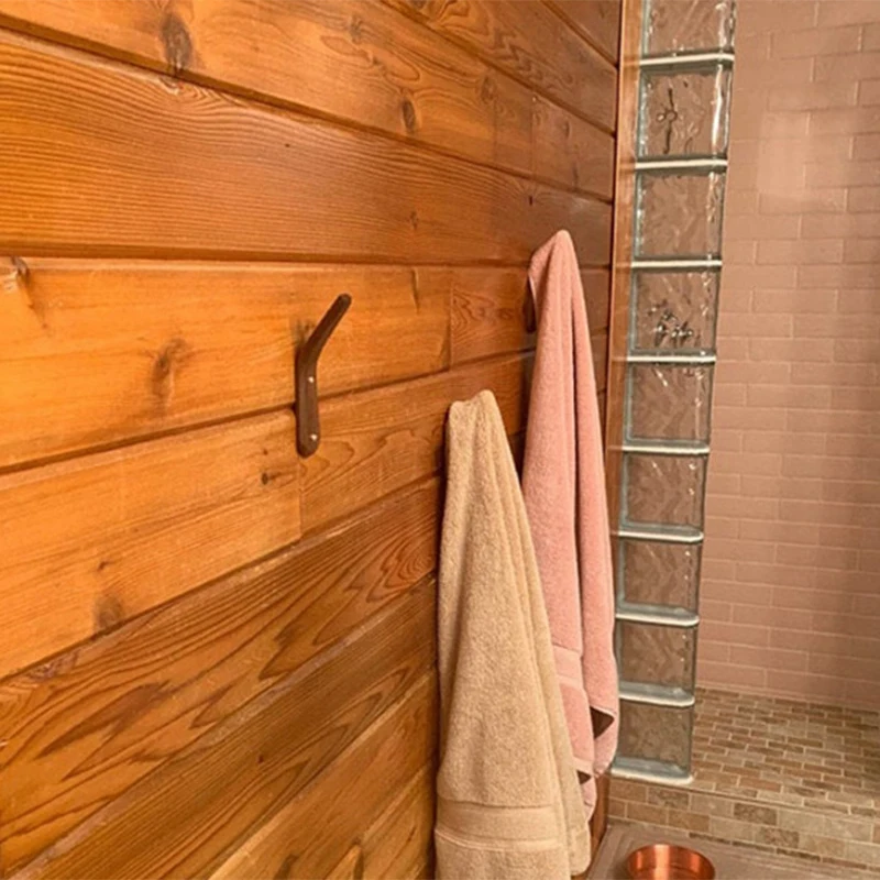 

Black Walnut Clothes Hanger Japanese-Style Wall Mounted Coat Hook Decorative Key Holder Hat Scarf Handbag Storage Hanger Bathroo