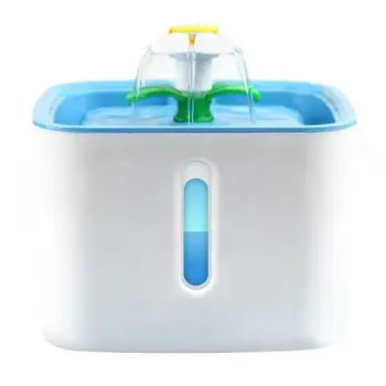 

Automatic Pet Cat Water Fountain LED Electric USB Dog Cat Pet Mute Drinker Feeder Bowl 2.4L Pet Drinking Fountain Dispenser