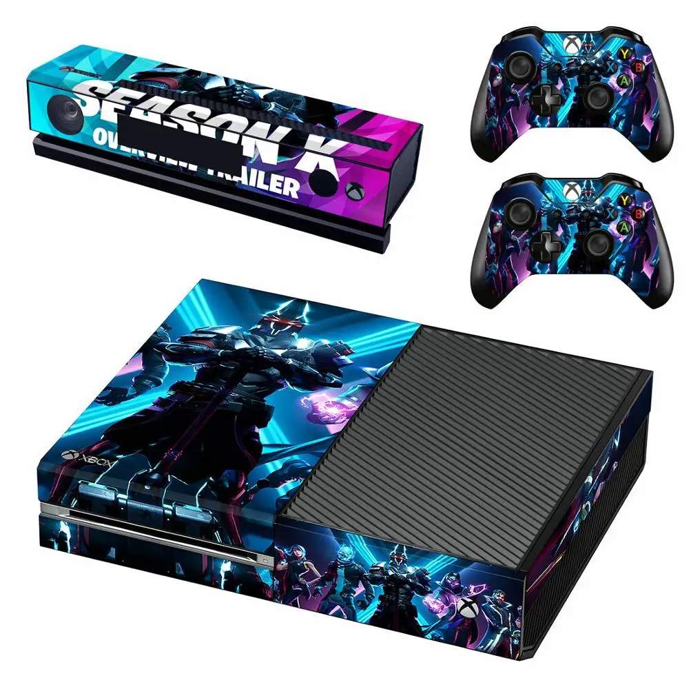 Новая наклейка для игровой кожи, полное покрытие для консоли Xbox One и Kinect и 2 контроллера для Xbox One, наклейка для кожи
