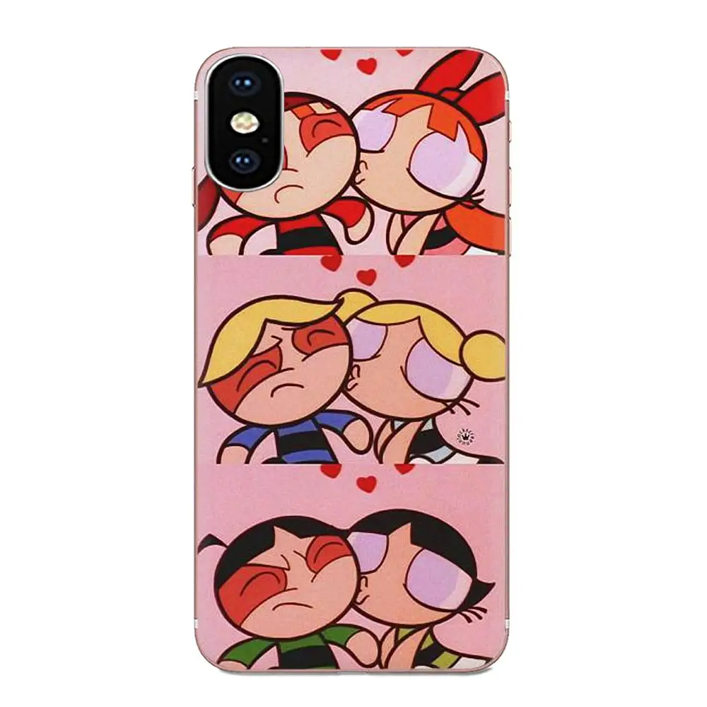 Для huawei Honor mate 7 7A 8 9 10 20 V8 V9 V10 G Lite Play Mini Pro P Smart дизайн, чехол для телефона Powerpuff для девочек