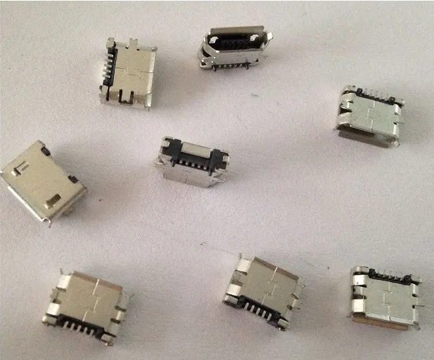 50 шт./лот полностью медный разъем Micro USB MK5P Mike полный 5P мини-USB гнездо 5 футов |