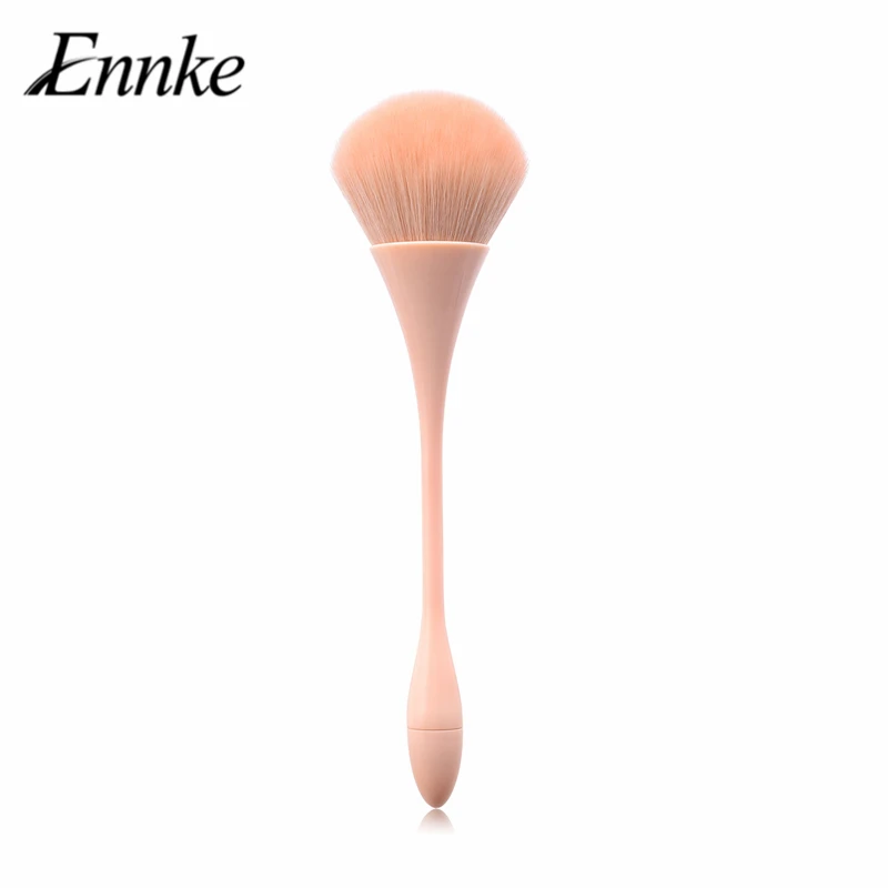 

ENNKE Makeup Brush 1 Pc Facial Beauty Blusher Brush Soft Synthetic Hair Loose Powder Big Fashion Cosmetic Tool