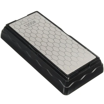 

600# 1200# Double-Side Sharpener Diamond Whetstone Knife Sharpening Stone Kitchen Grit Chef Knife Grinding Tool